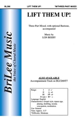 Lift Them Up! Three-Part Mixed choral sheet music cover